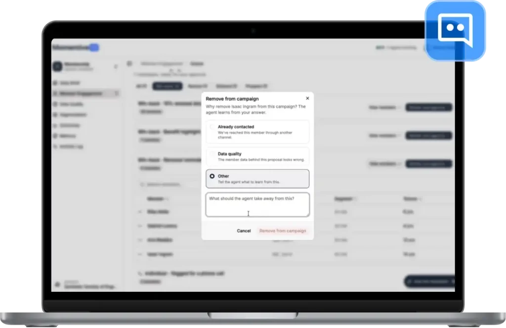 agentic workers screen example