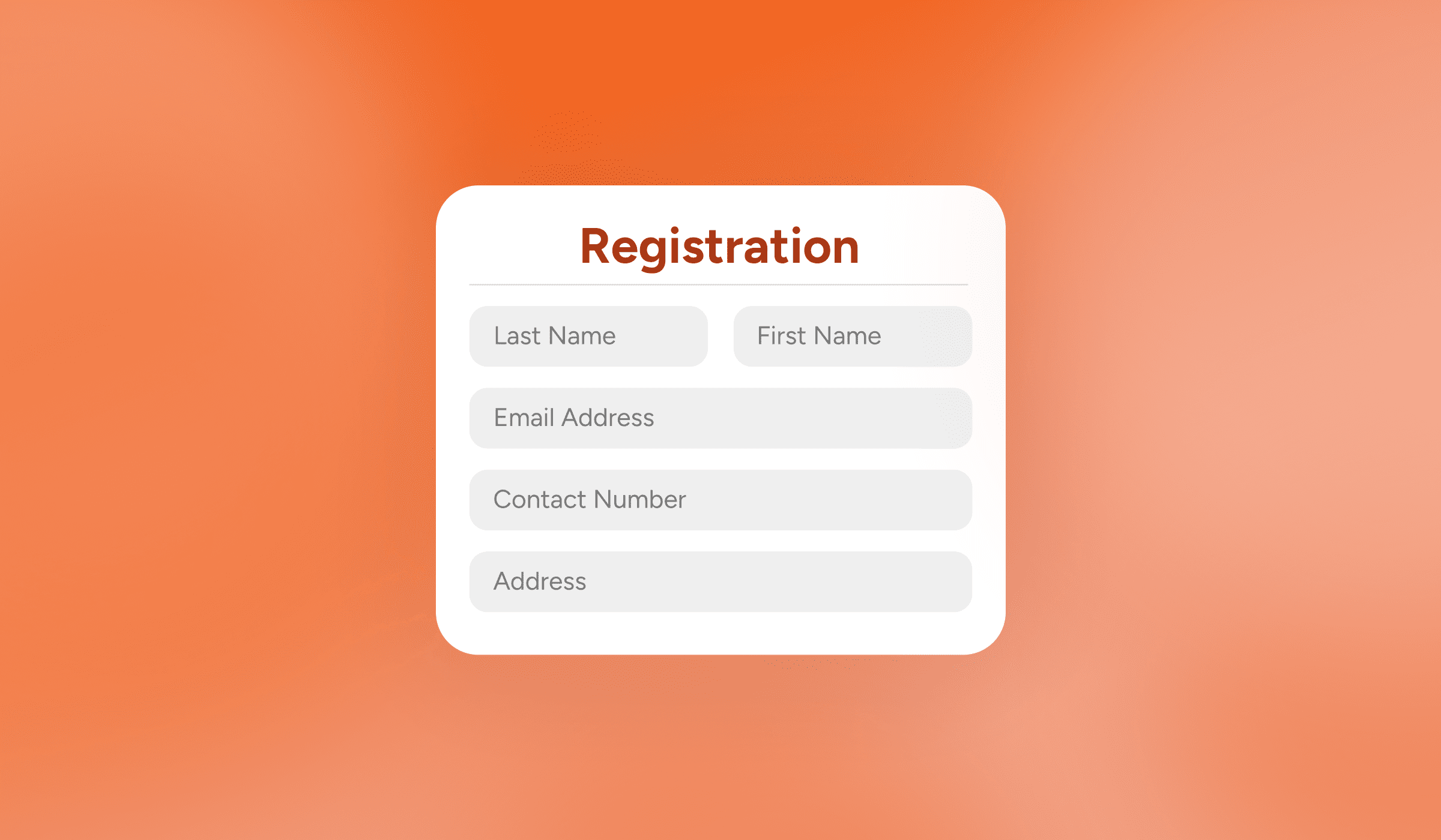 Event Registration Template