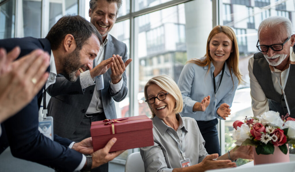 Employees during corporate and workplace giving
