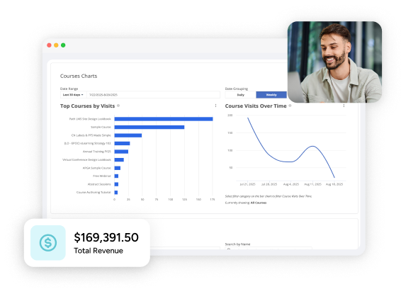 PathLMS Product Page Hero Image