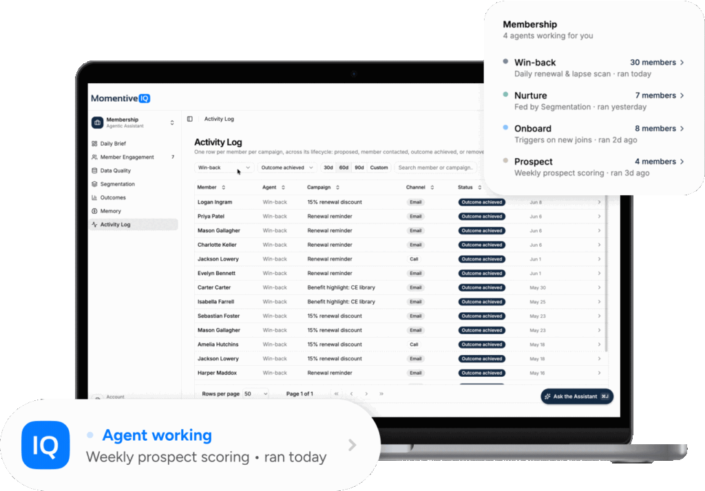 agentic workers example screen