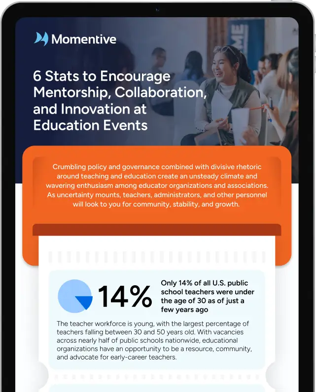 6 Stats to Encourage Mentorship, Collaboration, and Innovation at Education Events cover image
