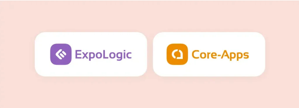 ExpoLogic and Core Apps logos
