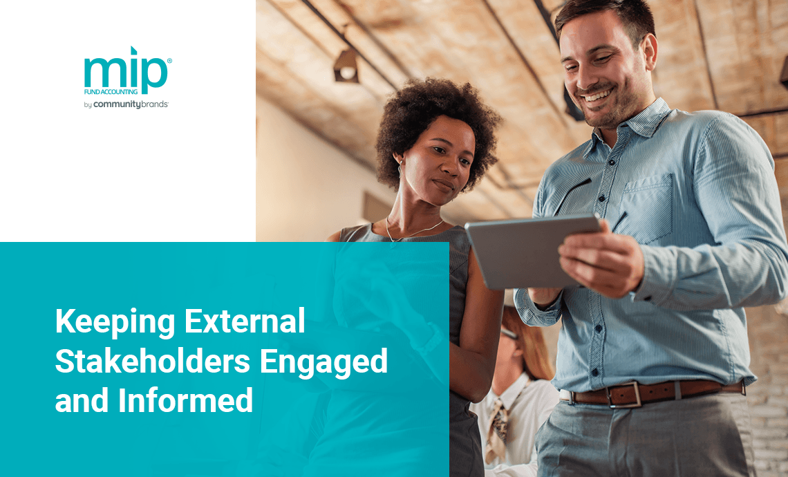 Keeping External Stakeholders Engaged and Informed