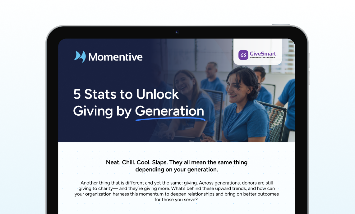 5 Stats to Unlock Giving by Generation