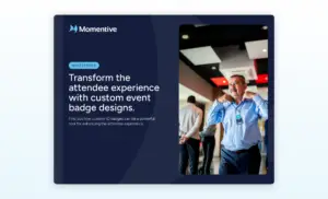 Transform the attendee experience with custom event badge designs