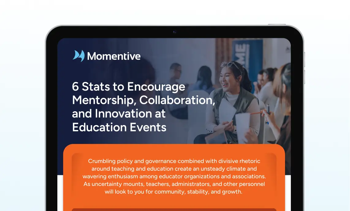 6 Stats to Encourage Mentorship, Collaboration, and Innovation at Education Events